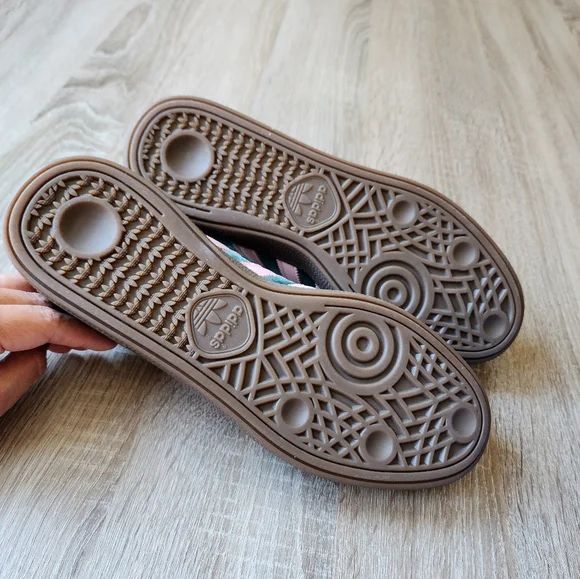 Adidas Handball Spezial Shoes Green/Pink Size 9 - Picture 5 of 9